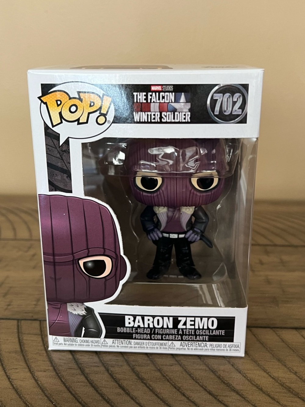 Funko Pop! Marvel The Falcon and The Winter Soldier Baron Zemo  #702